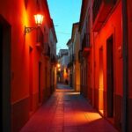 rue immeuble en espagne