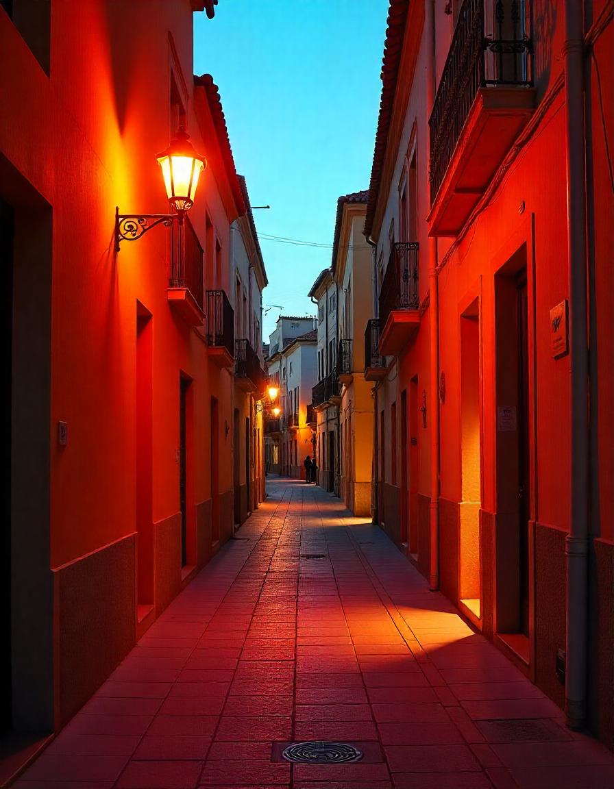 rue immeuble en espagne